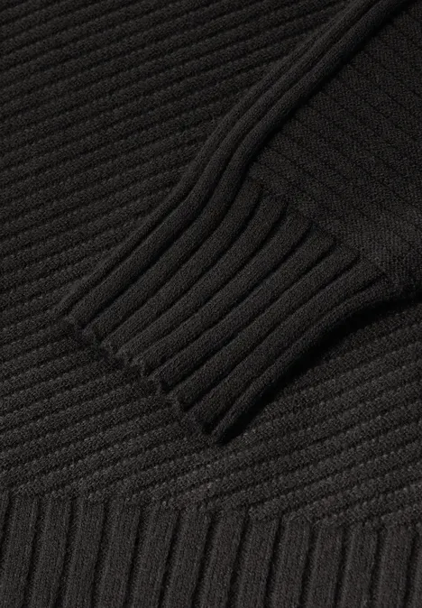 Strukturpullover darkest brown Strukturpullover darkest brown