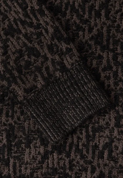 Two Tone Pullover Black
