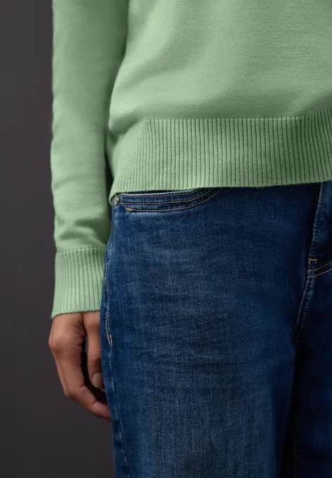Basic Pullover pale mint green