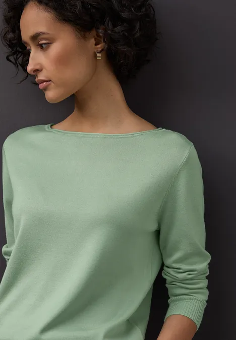 Basic Pullover pale mint green Basic Pullover pale mint green