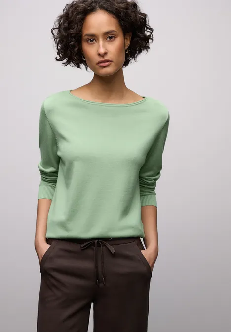 Basic Pullover pale mint green Basic Pullover pale mint green