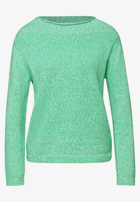 Two-Tone Pullover arcadia green