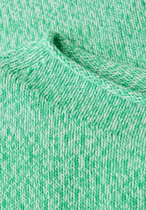 Two-Tone Pullover arcadia green