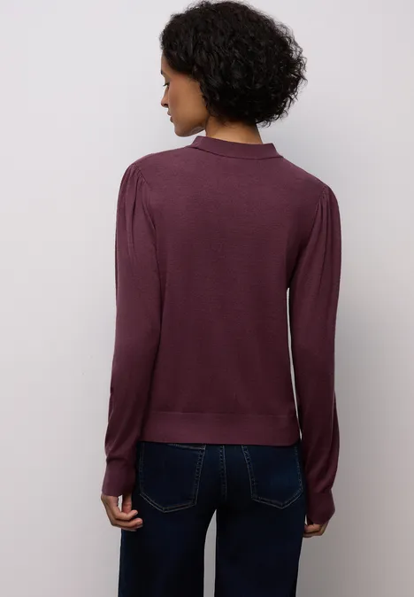 Kuscheliger Basic Pullover jazz berry Kuscheliger Basic Pullover jazz berry