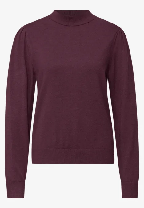 Kuscheliger Basic Pullover jazz berry Kuscheliger Basic Pullover jazz berry