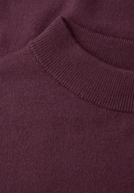 Kuscheliger Basic Pullover jazz berry Kuscheliger Basic Pullover jazz berry