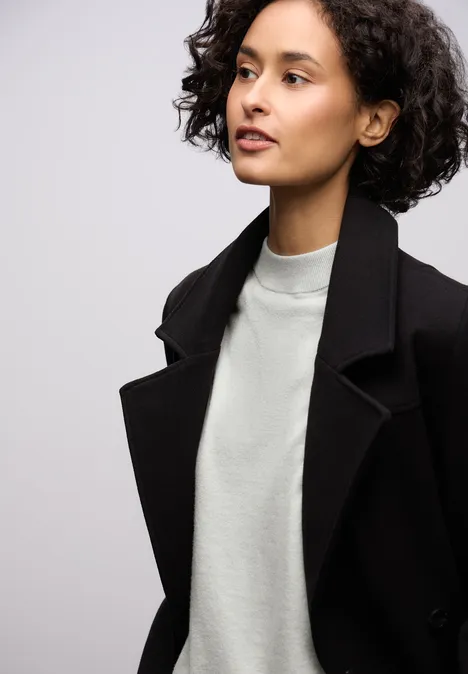 Kuscheliger Basic Pullover pelican grey mel. Kuscheliger Basic Pullover pelican grey mel.