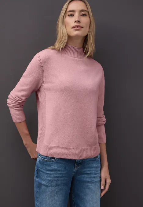 Sweter powder pink mel. Sweter powder pink mel.