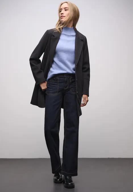 Sweter frosted blue mel. Sweter frosted blue mel.