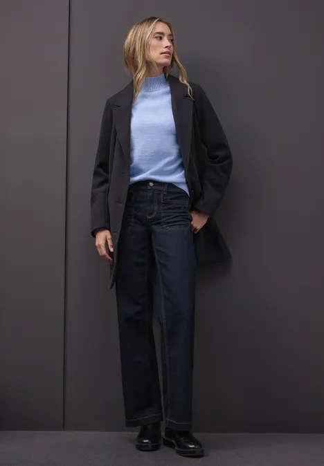 Sweter frosted blue mel. Sweter frosted blue mel.