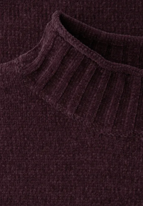 Softer Chenille Pullover jazz berry