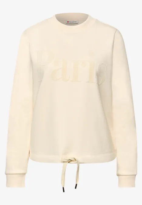 Sweatshirt mit Print soft beige Sweatshirt mit Print soft beige