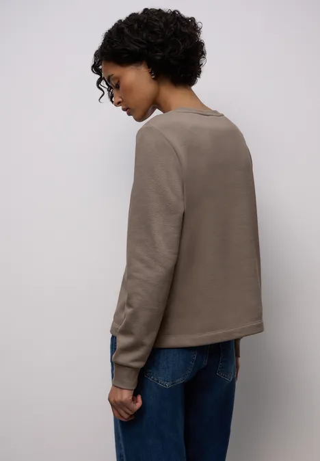 Bluza z napisem light terra mocha