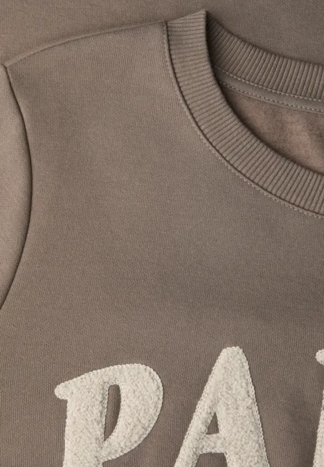 Bluza z napisem light terra mocha