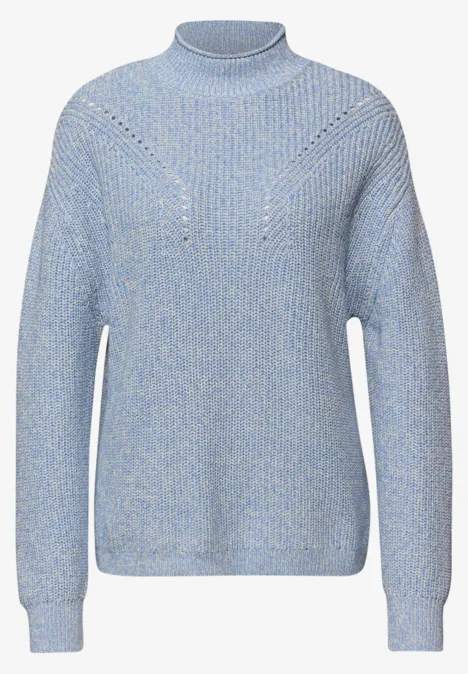 Mouline Pullover frosted blue
