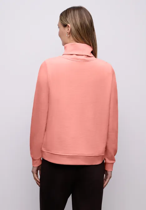 Pull-over en couleur unie light apricot