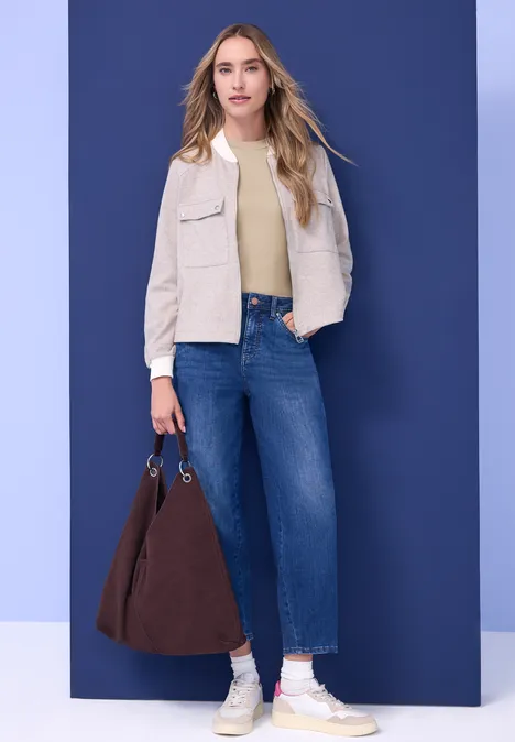 Basic Sweatshirt cotton beige Basic Sweatshirt cotton beige