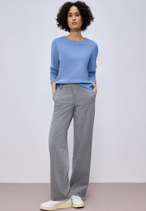 Basic Sweatshirt bonnet blue Basic Sweatshirt bonnet blue