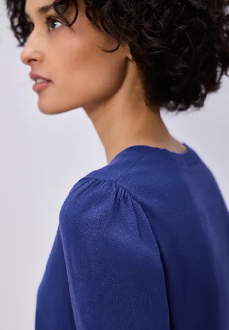 Trui in effen kleur amparo blue Trui in effen kleur amparo blue