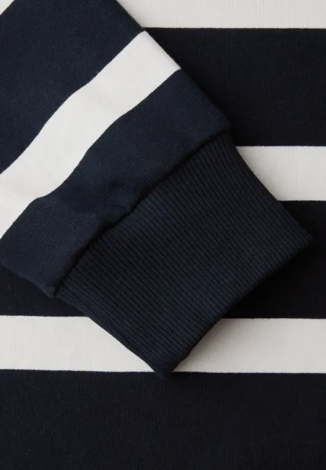 Gestreiftes Sweatshirt shadowed navy