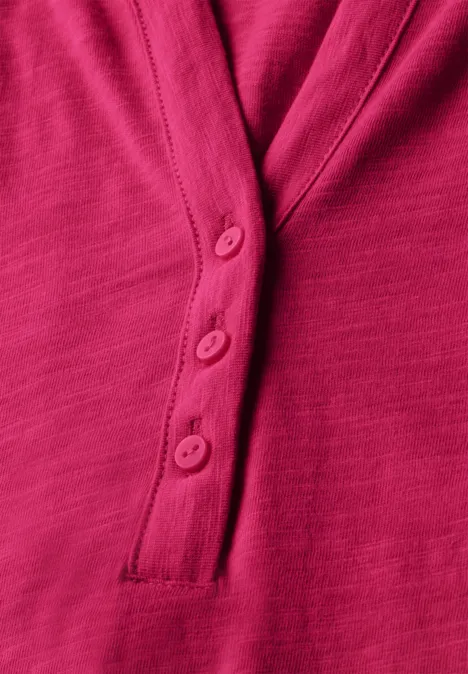 Jersey Shirt im Tunika-Look juicy berry