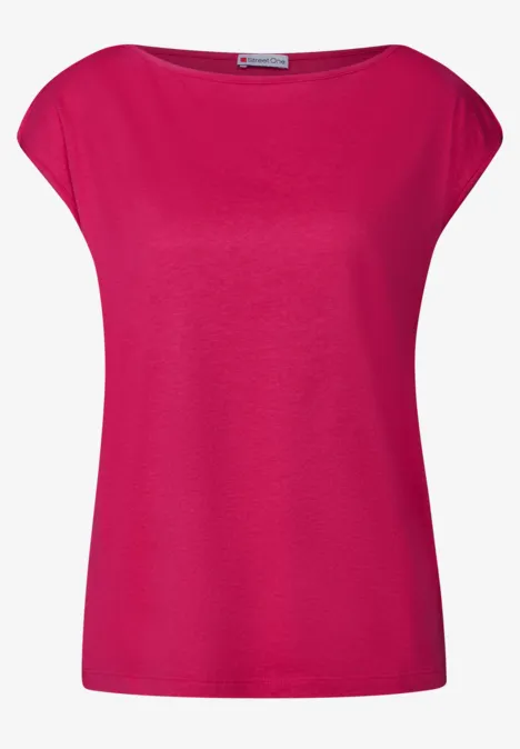 T-shirt avec encolure en U juicy berry