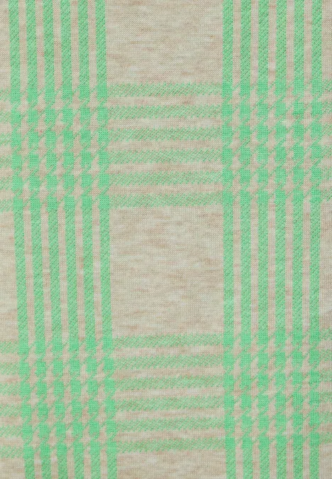 Kariertes Shirt spring sand melange