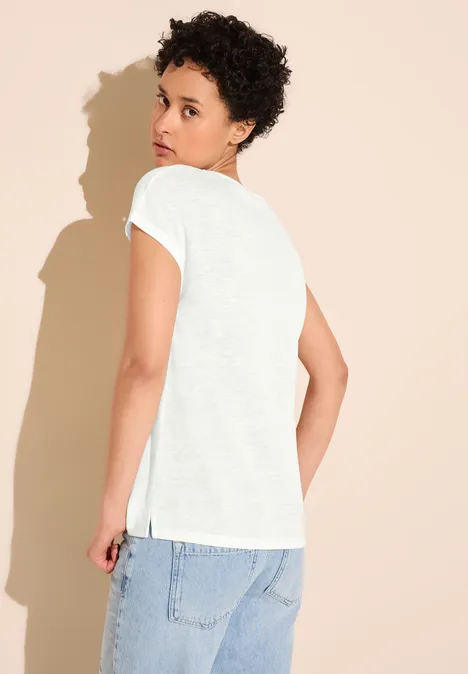 Jersey T-Shirt off white