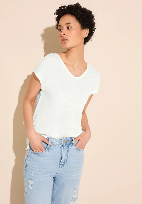 Jersey T-Shirt off white