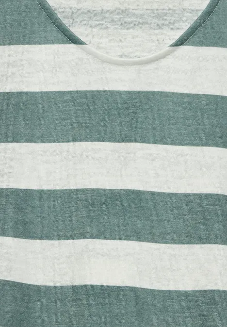 Gestreiftes T-Shirt touch of dune