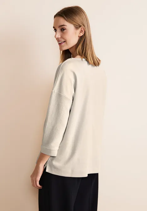 Struktur Mix Shirt lucid white