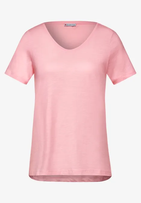 Basic T-Shirt fun peach