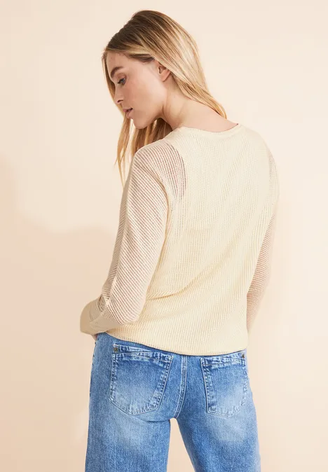 2 in 1 Langarmshirt lucid white
