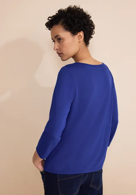 Basic T-shirt intense royal blue