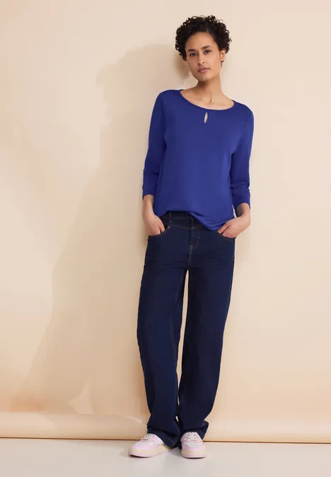 Basic T-shirt intense royal blue