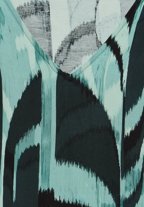 Print Sommertop hunter green