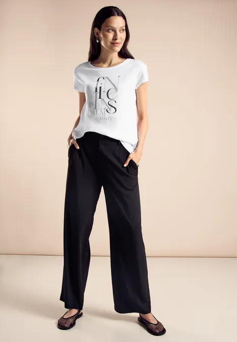 T-Shirt mit Print White T-Shirt mit Print White