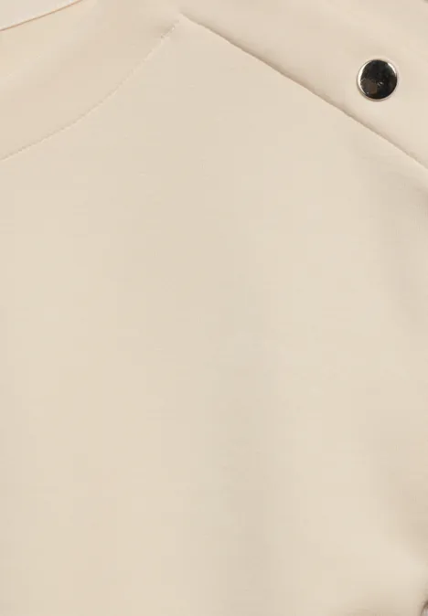 Shirt im Silk Look lucid white