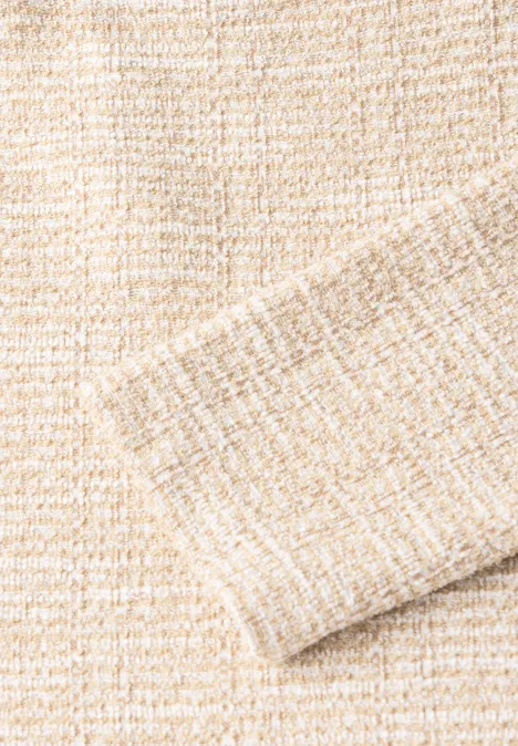 Bouclé Shirt lucid white