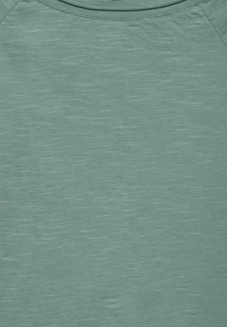 Shirt mit 3/4-Arm seafoam green