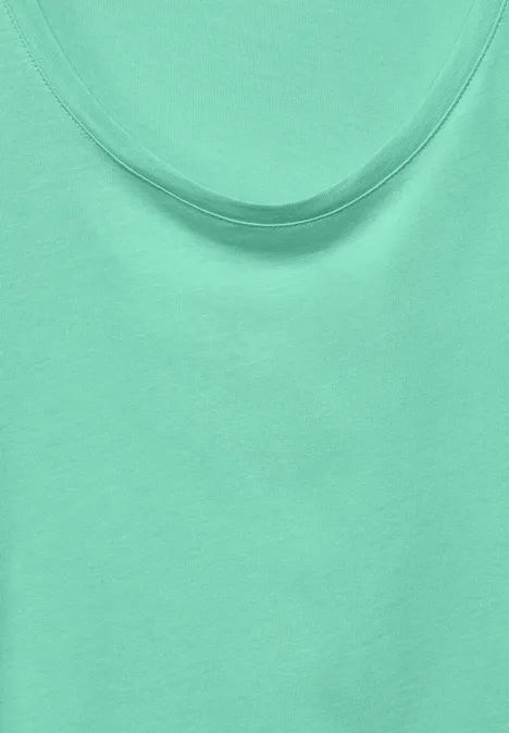 Rundhals-Shirt candy mint