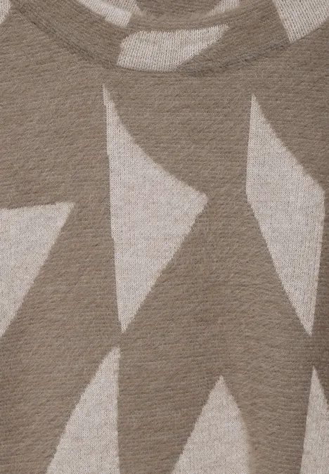Flauschiges Shirt rich mocha