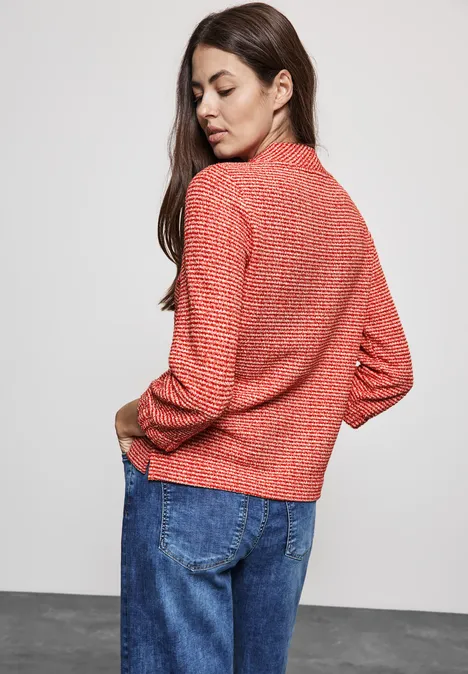 Bedrucktes Shirt peachwood orange