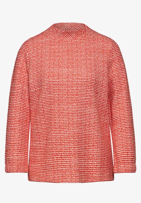 Bedrucktes Shirt peachwood orange