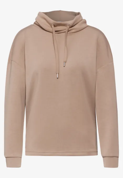 Shirt im Silk Look rich mocha