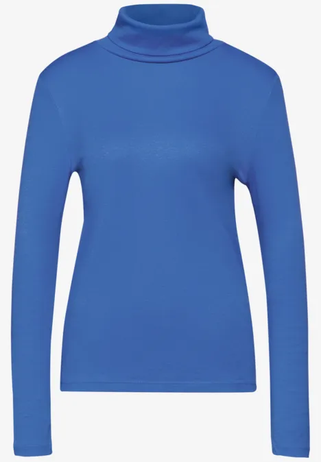 T-shirt à col roulé odyssey blue