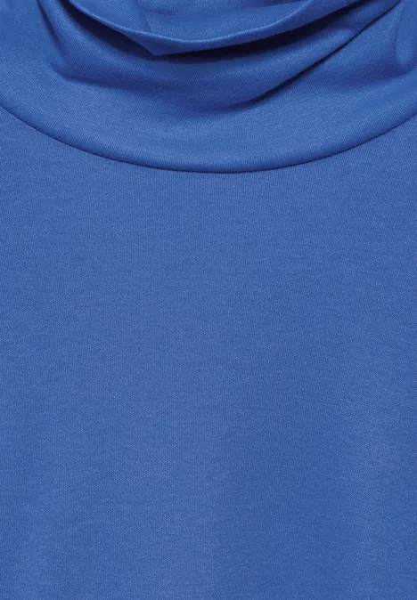 T-shirt à col roulé odyssey blue