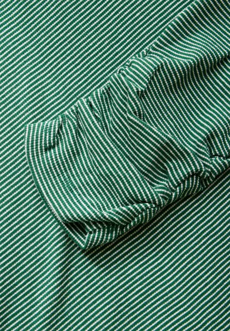 T-shirt à rayures gentle green