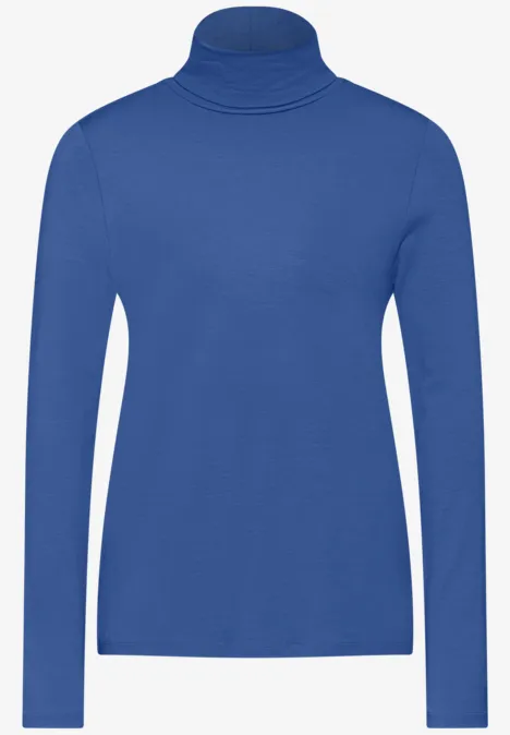 Shirt mit Rollkragen odyssey blue