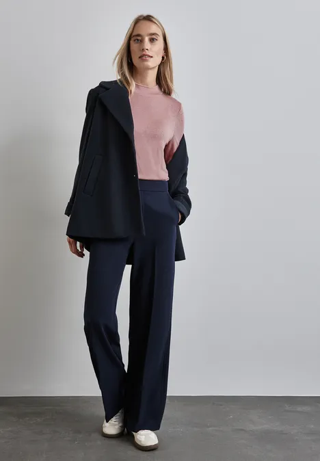 Glitzerndes Turtleneck Shirt petal rose